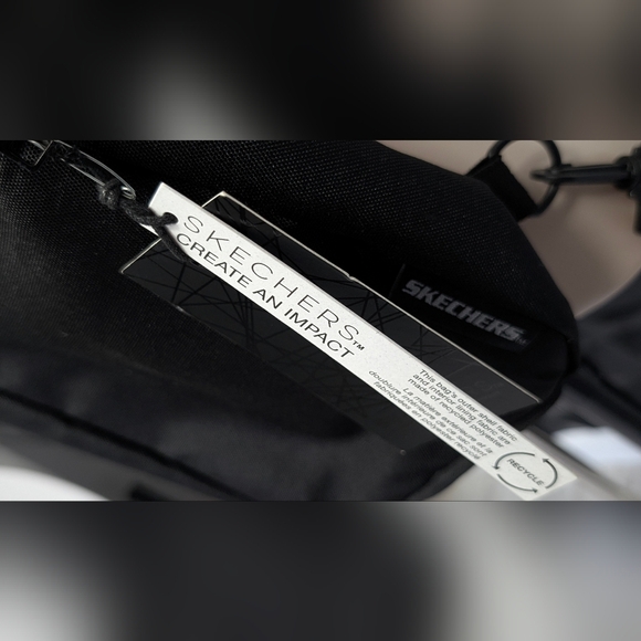 Sketchers Black Crossbody Shoulder Bag - Picture 4 of 6